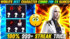 World's Best Character Combo For Cs Ranked😍🔥 Garena Free Fire