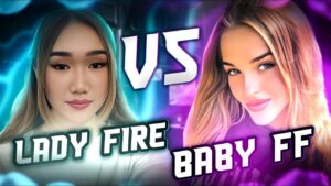 BABY 🌹 VS  LADY🔥   I GARENA FREE FIRE