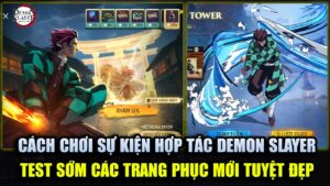Cách Chơi Sự Kiện Hợp Tác Thanh Gươm Diệt Quỷ Nhận Đồ Tengen Mới Và Các Trang Phục Mới | Free Fire