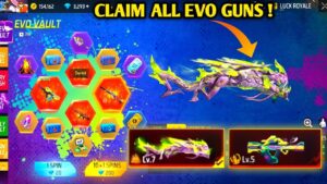 EVO VAULT NEW EVENT ALL GUNS| FREE FIRE NEW EVENT| FF NEW EVENT TODAY| NEW FF EVENT|GARENA FREE FIRE