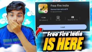 FREE FIRE INDIA IS HERE 🔥 in PlayStore