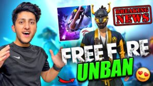 FREE FIRE IS BACK 🔥 FREE FIRE UNBAN DATE 5TH SEPTEMBER - GARENA FREE FIRE