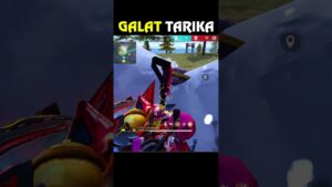 FREE FIRE KHELNE KA GALAT TARIKA | GARENA FREE FIRE #shorts #youtubeshorts