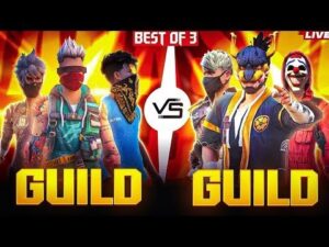 FREE FIRE LIVE GUILD VS GUILD CUSTOM ROOM_ GARENA FREE FIRE