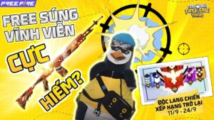 FREE Súng Vĩnh Viễn tại Vòng Quay Giờ Vàng tuần mới (11-17/9) & Độc Lang Chiến Xếp Hạng Trở Lại.