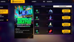 Finalmente... Garena Regala Diamantes Emote Skin Influencer en el Nuevo Evento de Free Fire / hbrt2