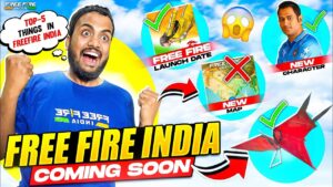 Free Fire India New Launch Date ? 😱 5 Things In Free Fire India Coming Soon - Garena Free Fire India