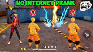 Free Fire New Bundle | No Internet Prank Lone Wolf | Enemy ने दिखाया New Emote 😤 Garena Free Fire