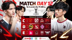 🔴ᴸᶦᵛᵉ Free Fire Thailand Pro League 2023 - Regular Season Day 12