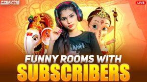 Funny rooms and Reaction On Subscribers Gameplay - Free Fire Live In Telugu - Garena Free Fire
