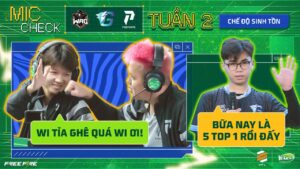 GOW out trình: "Bữa nay làm 5 cái top 1 lận đấy!" | MIC CHECK | Yomost VFL Summer 2023