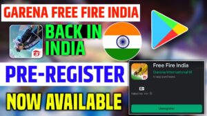 Garena Free Fire India Back - Pre-Register Now | Ms Dhoni In Game | New Features & Launch Date