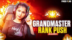 Grandmaster Rank Push😎 - Free Fire Live In Telugu - Garena Free Fire