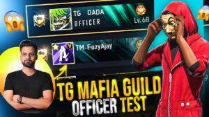 How To Become TG MAFIA Guild Officer Test - LEVEL 1 || TG DADA || @FOZYAJAY  || GARENA FREE FIRE