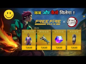 Indonesia Server Demon Slayer Event 😍 Free Magic Cube 😋 || Garena Free Fire