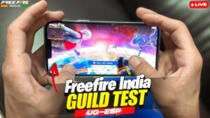 🔴[Live] Free Fire India Guild Test👽Can You Do Hardest 1v4??😱Join UG-ESP🔥Free Fire Live !!