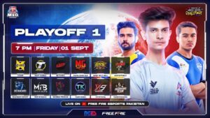 PLAYOFF 1 | Red Bull MEO S6 FFWSQ PK | Free Fire Esports Pakistan
