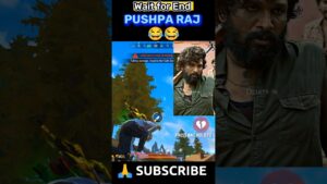 🤬PUSHPA RAJ STATUS😂|| ❣️GARENA FREE FIRE❣️ #pushpa #freefirepushpa #freefire #shorts