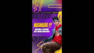 Quer garantir sua vaga no Rushadão? Saca só como se inscrever! 💪🏆 #shorts #freefire