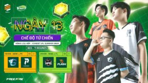 [YOMOST VFL SUMMER 2023] PE vs GOW, WAG vs FL | Chế Độ Tử Chiến - Vòng Loại Kép Ngày 13
