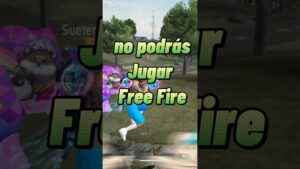 ya no podrás jugar Free Fire / SueterUwU #freefire #garenafreefire #gaming