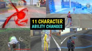 11 CHARACTER ABILITY CHANGES IN NEW OB42 UPDATE | ADVANCE SERVER - GARENA FREE FIRE