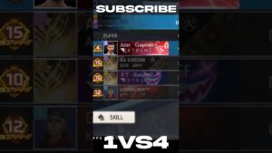 1VS4 🤯 Insane Clutch With M500 🎯👽 Destroyed In Seconds ❤️‍🔥| Garena - Free Fire