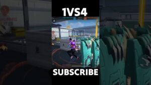 1vs4 situation 🤯 GARENA FREE FIRE !! DON'T MISS THE END 🔚🎯 #freefire #ffshorts #short #shorts