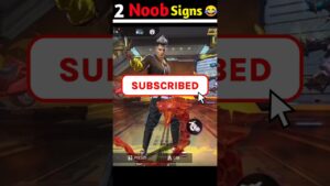 2 Noob signs 😱 in game free fire 😍 #garenafreefire #freefireshorts #totalgaming Free Fire Tech
