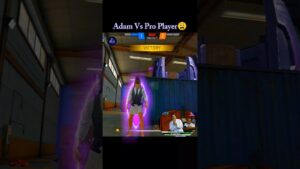 Adam Vs Pro Player 😭-Garena Free Fire Max😱 #shorts