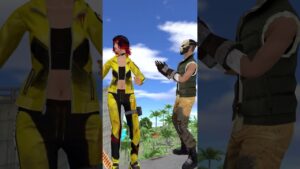 Adam vs Kelly na Corda Bamba Fire Animation #freefire #garenafreefire #shorts