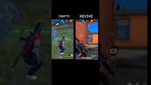 DIMITRI V/S REVIVE 😎 CHARACTER ABILITY TEST-GARENA FREE FIRE #freefire #shorts.