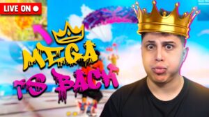 💙 ENTRANDO NO FF DEPOIS DE 3 MESES !! 💙 MEGA AO VIVO 💙 FREE FIRE MOBILE 💙 LIVE ON! 💙