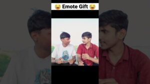 Emote Gift 😂 Part-1 Garena Free Fire Comedy Video #ffshorts #freefire #shortsfeed #noobvspro