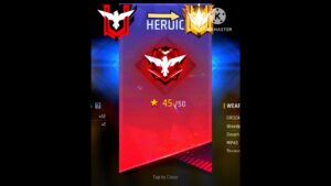 Free fire CS rank push heroic to master | #shorts #ytshorts Garena free fire