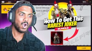 How To Get Rarest Golden Clown Bundle In Free Redeemtion Code 😱 - Garena Free Fire India