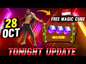 Indonesia Server Tonight Update 😍 Free Magic Cube 😋 || Garena Free Fire