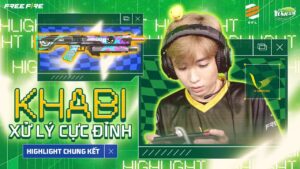 Khabi xử lý khéo léo với tình huống CÂN 3 giúp đội tuyển V-Gaming giành được lợi thế lấy BOOYAH!