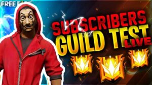 LIVE GUILD TEST-GARENA FREE FIRE #live