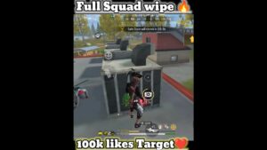 Rank game full squad wipe watch full and support #garena #freefire #viral #shorts #short