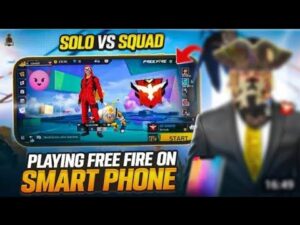 Solo Vs Squad BR Rank Gameplay 😱 1 vs 4 - Garena Free Fire #solovssquad #brranked #freefire