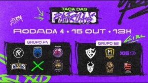 TAÇA DAS PATROAS RODADA 4 AO VIVO - GRUPOS A E B | FREE FIRE ESPORTS BRASIL