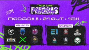TAÇA DAS PATROAS RODADA 5 AO VIVO - GRUPOS A E C | FREE FIRE ESPORTS BRASIL
