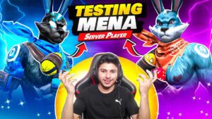 Testing Mena Server Player First Time 🥵 || Abnormal Player 😨 ? - Garena Free Fire