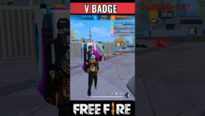 V BADGE HI V BADGE IN BOOS ARMY💪 #GARENA FREE FIRE#shorts