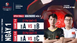 [VN] Free Fire | Snapdragon Mobile Open Finals | Season 3 Ngày 1