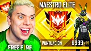 ¡VOY A LLEGAR A MAESTRO ELITE EN FREE FIRE POR PRIMERA VEZ!  🔥 LEGENDARIO 🔥