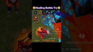 last zone healing battle challenge 🤯 - Garena Free Fire Max🤫 #shorts