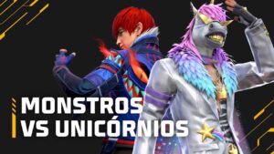 A TROPA ESCOLHE E A TROCAÇÃO ACONTECE: MONSTROS vs UNICÓRNIOS! | Garena Free Fire