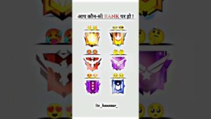 AAP KON SE RANK PE HO 🤔🤔 GARENA FREE FIRE 😘😘😘#shorts